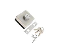 mophrati Stainless Steel Office Glass Door Lock High Performance Durable When Installing in Homes Shops Bathrooms Or Companies Hotel Apartment Door Lock Toilet Bathroom