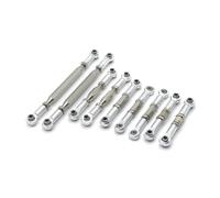 mophrati Steering Link Arm Pull Tie Rod For 1/12 WLtoys 12428 FY-03 Upgrade Part For WLtoys 12428 FY-03 Steering Link Arm Pull, Silver