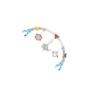 mophrati Stroller Rattle Toy Multifunctional Baby Stroller Arch Toy Car Seat Toys For Babies Sensory Play Accessories Included Activity Arch With Play Accessories Sensory , elephant , 87x25cm