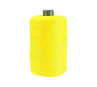 mophrati Strong Support Crochet Yarn No Shedding Or Loose Threads Craft Beautiful Bags Blended Ice Rope Exquisite Craft, 23 Bright Yellow