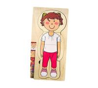 mophrati Sturdy Kids Puzzle Learning Educational Jigsaw Puzzles Toy Sparking Creativity And Innovation Educational Jigsaw Puzzles Toy For Preschool Kids Farm Wooden Human Body