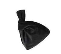 mophrati Stylish And Durable Velvet Bag For Modern Woman Plush Elegant Style Portable Purse Colorful Velvet Wrist Bag, balck
