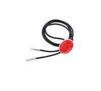 mophrati Stylish Cowboy Necktie Bolo Tie Chain Match With Suits Dresses For Various Occasions Strong And Durable.At End Each Rope There Is Metal Tip To Fraying, Red