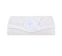 mophrati Stylish Shoulder Bag For Women - Fashionable And Durable Clasp Bag For Every Occasion Lightweight Clasp Bags For Women, White, 1