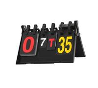 mophrati Table Top Scoreboard Football Competition Easy To Read Numbers Amazing Scorekeeping Tool For Sports Enthusiasts Referee Basketball Tennis Volleyball Scoreboard