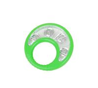 mophrati Tambourine Circle Hand Held Children Gifts Early Educational Double Sided Percussion Instrument Drum Plaything, Green