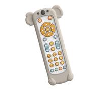 mophrati Teething Chew Toys Educational Baby Music Remote Control Enhancing Curiosity and Learning Through Imitation Kid Electric Controller Learning Machine Toy Gift, White and Koala Case, 17x5x2cm