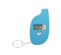 mophrati Tire Air Pressure Gauge 0-150PSI LCD Digital Display Tyre Meter Auto-off Repair Battery Operated Tester for Truck, Blue