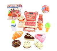 mophrati Toy Learning Lights Sound ABS Simulation Sturdy Materials Play Play House Cash Mathematical Abilities Toy Cash Register , type+2