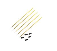 mophrati Training Equipment Sign Obstacle Marker Rod High Visibility Poles Improve Team Performance Training Bright Colors Soccer Poles Sports For Outdoor Activity