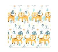 mophrati Travel Picnic Mat Camping Mat Waterproof,200x200cm tiger | Reusable Eva Foam Layer Resists Tears And Punctures No More Wet Clothes Or Grass Stains Compact Carry Handle