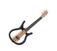 mophrati Ukulele 26 Inch Beautiful Sound Electric Connection Earphone Sleek Present as Gift Delicate Structure Mini Guiter