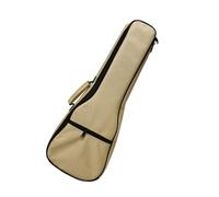 mophrati Ukulele Case Gig Bag With Adjustable Straps Portable Lightweight Compact Music Essentials Storage Solution Guitar Case Gig Bag Acoustic Guitar Shoulder, Khaki, 71x28x6cm