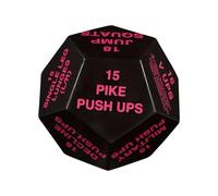 mophrati Unique Exercise Dice Enjoyable Way To Train Fun Innovative Approach To Fitness For Everyone Interested Exercise Dice For Workouts Adults Teens Beginners, Red