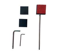 mophrati Universal Fit Drum Foot Pedal Beater Crafted To Suit Many Drum Models Making Must Have For Aspiring Drummers Pedal Felt Beater Heads And Metal Shaft