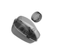 mophrati Ventilation Exercise Playing House Transparent Encourages Interactive Moments With Spacious Environment Small Animal Fun Breathable Small Animal Habitat Hamster Cage, Gray, 35.5x27.5x20cm