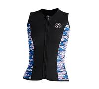 mophrati Versatile Adventure Ready Wetsuit Top 3mm Wetsuit Top Vest Thermal Neoprene Diving Vest Women Sleeveless Swimsuit Water Sports 3mm Thermal Womens Wetsuits, Black, S