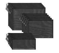 mophrati Versatile Cosmetic Bag Up Organizer Lightweight Mesh Makeup Bags Multifunctional Travel Zipper Pouch These Zipper Pouch Bags are Designed to Be Sturdy