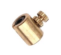 mophrati Versatile Metal Wolf Tone Suppressor Fits Easily Below Bridge Fiddle Mute Portable Adjustable Adjustable And Portable MaterialMetal ColorGolden Fiddle Eliminate Mute