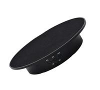 mophrati Versatile Rotating Display Stand for Jewelry and Shoes Adjustable and Practical Photography Degree, Black Velvet Base