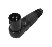 mophrati Versatile Usage Right Angle XLR Cable Connector Audio Plug 3Pin XLR Connector Every Audiophile Desires Microphone Socket Adapter Multi Directional