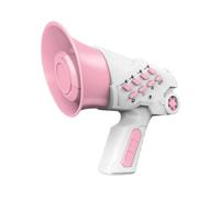 mophrati Voice Changer Toy Child Voice Changer Speaker Toy Offers Fun Sound Effects For Kids Imagination And Creativity Handheld Mic Birthday Gifts , Pink , 10x7x12.5cm