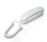 mophrati Wall Mountable Landline Telephone With Redial Feature ABS Digital Phones For Full Fibre Broadband Home Phones Cordless, B