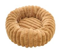 mophrati Washable Cat Donut Bed Beige Calming Cushion For Puppy Cat Bed And Dog Sofa Dog Beds Medium Washable Funny Fuzzy, C, 40 * 40CM