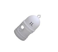 mophrati Water Dispenser Solutions For Birds Delivers Clean Drinking Water Easily Which Makes Care Simple And Effective Hanging Bottle Pot Large Capacity Automatic, White, 16x12cm