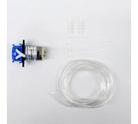 mophrati Water Pump Peristaltic Electrical Driven Lift Pumps Miniature High Precision Pollution Free Pet Supplies Laboratory, Blue 1