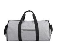 mophrati Waterproof Portable Garment Duffel Pouch Lightweight and Stylish Easy to Carry Around for Various Activities Holiday Business Trip Weekend Bag Suit Travel Bag, Light Gray, 55x29x30cm