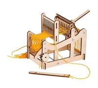 mophrati Weaving for Loom Imagination DIY Brain-build Hand-Knitting Model Safe Prop Learning Toys Knitting Machines for Kid