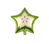 mophrati Wedding Balloons Home Decors Fruit Shape Party Fitting Aluminum Foil Decorative Supply Ornaments Marriage Balloon, Yangtao