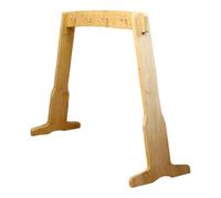 mophrati Wind Chime Stand Wooden Holder Professional Easy Assembly For Tabletop Meditation Needs Chime Stand Is Made Of Wood Wind Wood Desktop Easy Assembly