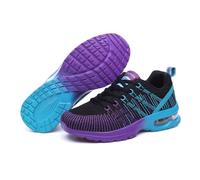 mophrati Women Running Shoes Outdoor Air Cushion Athletic Fitness Traveling Camping Lightweight Sneakers Lace-up Non-Slip, 40