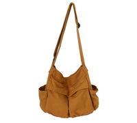 mophrati Women S Messenger Bag Large Capacity Adjustable Strap Fashionable Suitable For All Occasions Women Shoulder Bag Tote Bag, Brown