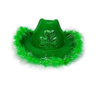 mophrati Women S St. Patricks Day Cowboy Hat Irish Party Dress Accessory P St Patricks Day Costume Accessories Decoration