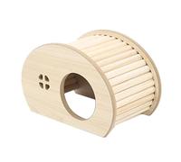 mophrati Wooden Hamster House Washable Hamster Hideout Activity Platform Guinea Pig Resting Place Smooth No Burrs Safe For Small Pets Small Animal Hideout Activity Platform Guinea Pig