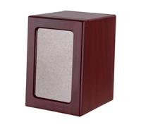 mophrati Wooden Pet Cremation Urn Secure Sealing Safe Storage Option Suitable For Small Animals Dogs Cats Which Is Spacious Enough To Hold Furry Friends. Pet