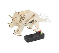 mophrati Wooden Science DIY Dinosaur Experiment Engaging Learning Set Fun Assembly Project Cultivating Interest In Scientific Knowledge Education Dinosaur
