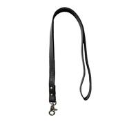 Moplusea Lanyard For Id Badges And Keys,Genuine Leather Boho Neck Lanyards For Women Men Office Teachers College, Black