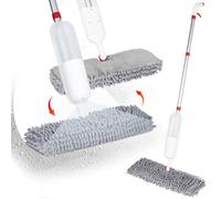 Mops for Floor Cleaning, Spray Mop Floor Mop for Effortless Floor Cleaning - Wet & Dry, 3 Reusable Double Side Microfiber Washable Pads, for Laminate, Ceramic, Vinyl, Tile - Home & Commercial Use