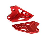 MOQIAOSEIKO Motorcycle Footrests Footrest Protector Compatible with Z900 Z 900 2017 2018 2019 2020 2021 2022 2023 2024 Accessories Heel Protection Footrest Plate Aluminium