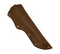 Mora Knife Sheath Brown Leather Knife Sheath for Belt with Vertical Carry Belt Loop Thick Knife Holster for Fixed Blade Knives Brown Knife Protective Cover Hunting and Camping