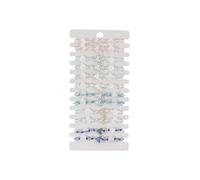 Morain 12 Piece Sea Theme Resin Fish Tail Set Handmade Shell Bead Jewelry Stackable Wristband for Women Lady Resin Fish Tail Jewelry