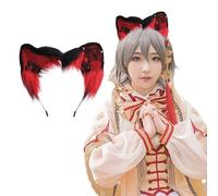 Morain Anime Cosplay Props Spiders Hair Hoop Furry Hair Styling For Halloween Headband Furry Kitten Animal Carnivals Cute Ear Headband