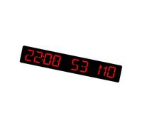 Morain Auto Sync Time LED Alarm Clock With Day Event Countdown 4 Brightnes Levels For Bedroom Wall Or Desk Use Bluetooth-compatible Auto Sync Time LED Alarm Clock