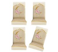 Morain Festival Elastic Seat Cover Middle Eastern Cultural Designs Sturdy Polyester Fabric Easy Cleaning Solution Festival Dining Chair Cover