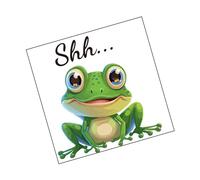 Morain Funny Frogs Toilet Seat Lid Stickers Selfs-Adhesive Bathroom Wall Animal Lid Decals Diys Toilets Sticker Funny Decals