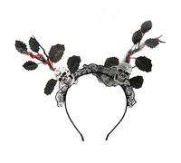 Morain Leaf Headband Photo Studio Props Cosplay Girls Headband Dark Foliage Headwear Cosplay Christmas Costume Accessories Halloween Costume Accessory